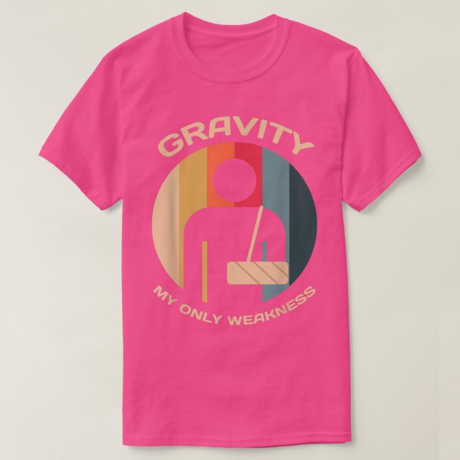 Camiseta Gravity My Only Weakness Surgery Recovery Injured  (Frente do Design)