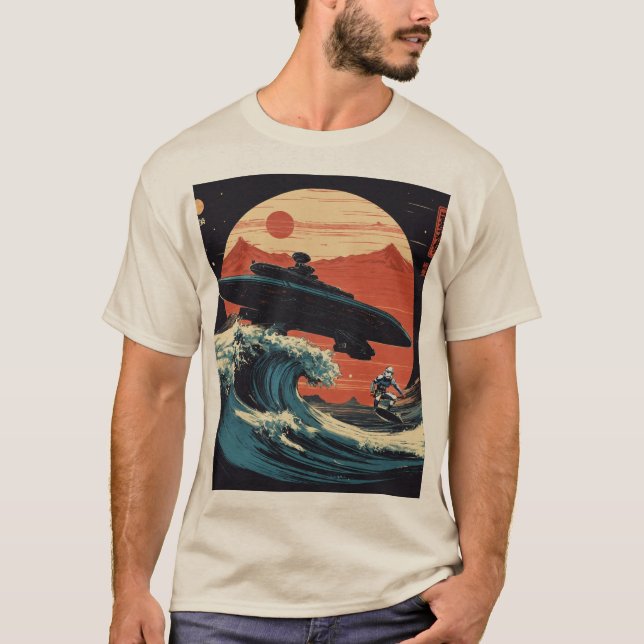 Camiseta Gravity Odissey: Spacecraft Adventure T-Shirt" (Frente)