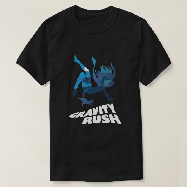 Camiseta Gravity Rush Essential (Frente do Design)