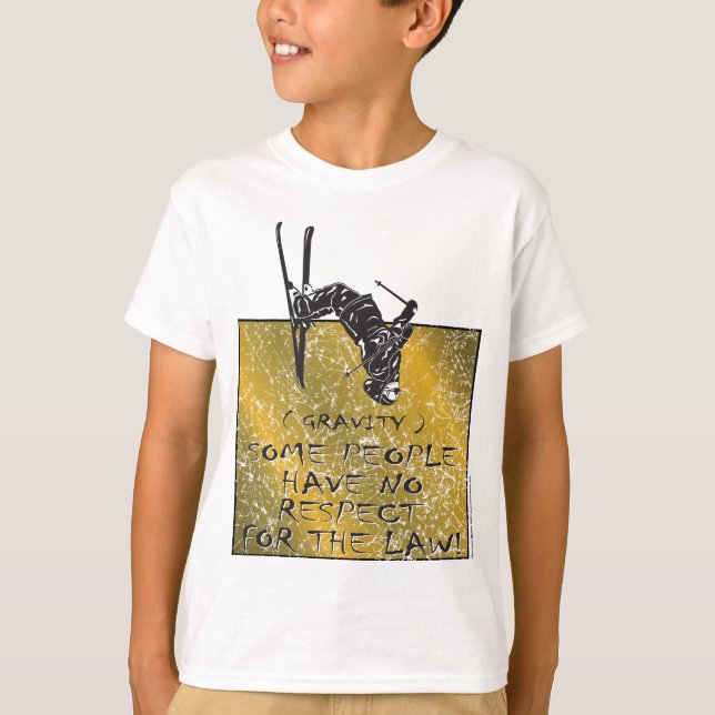 Camiseta Gravity Skier (Frente)