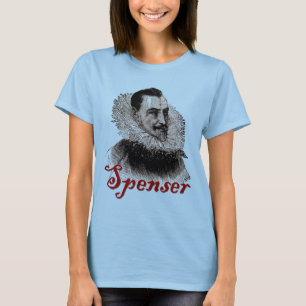 Camiseta Gravura a água-forte de Edmund Spenser