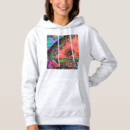 Camiseta Gravura Psíquica de Flammarion Arco-íris Trippy St