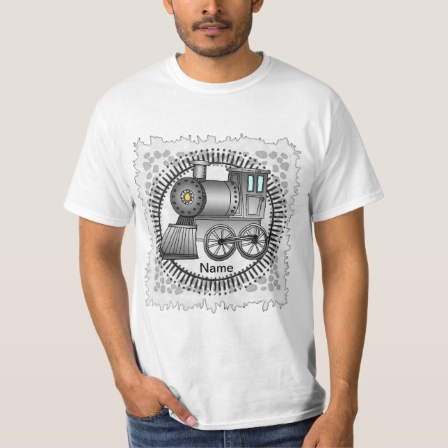 Camiseta Gray Train (Frente)