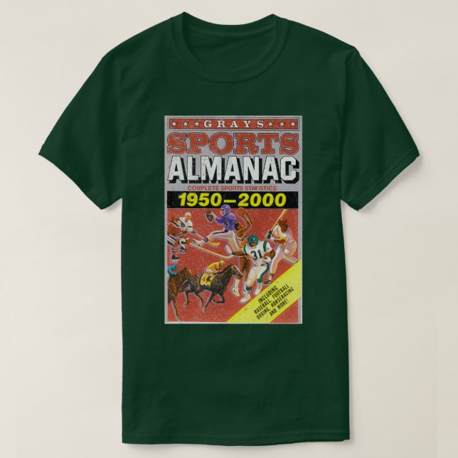 Camiseta Grays Sports Almanac (Frente do Design)