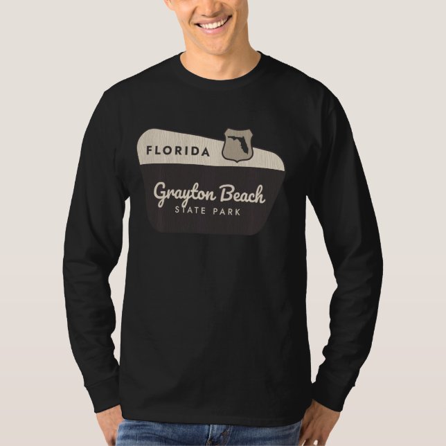 Camiseta Grayton Beach State Park Florida - Sinal de Boas-v (Frente)