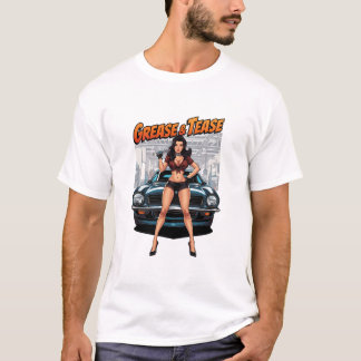 Camiseta Greaser e Sedução – Garota de Capa Hot Rod