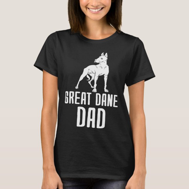 Camiseta Great Dane Dad (Frente)
