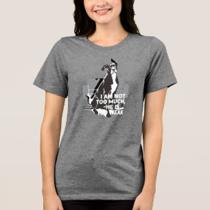 Camiseta Great Dane diversão com garotas e poder