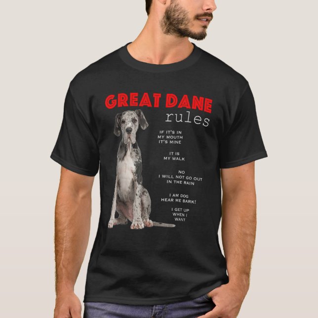 Camiseta Great Dane Great Dane (Frente)