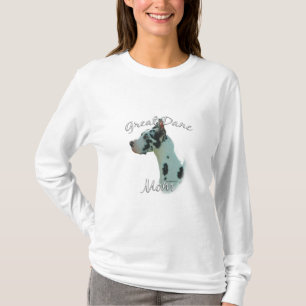 Camiseta Great Dane (harlequin) Mãe 2
