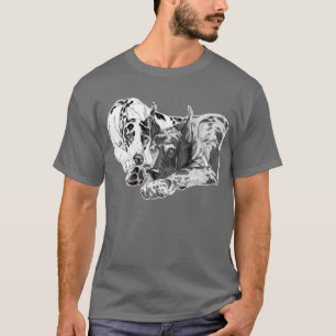 Camiseta Great dane inseparável