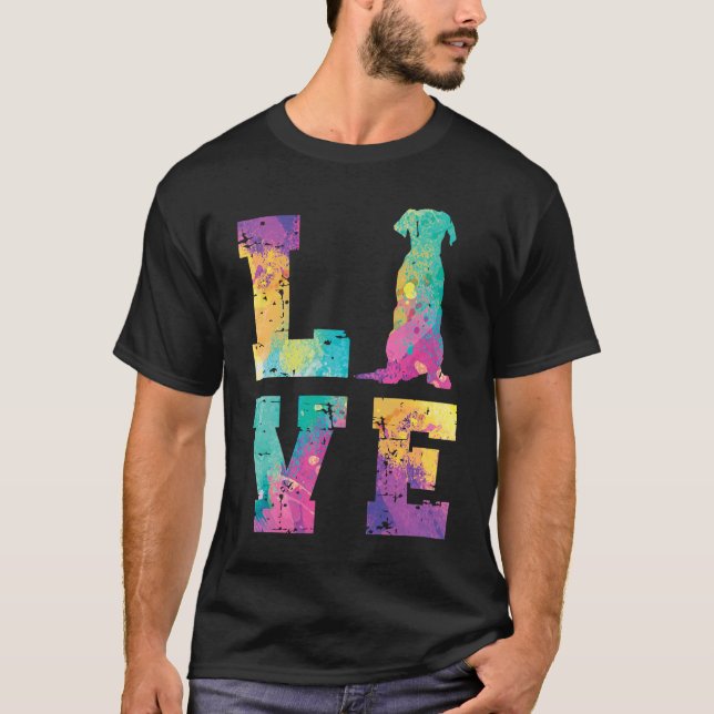 Camiseta Great dane Love (Frente)