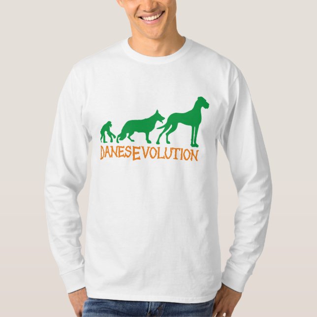 Camiseta Great Danes Evolution (Frente)