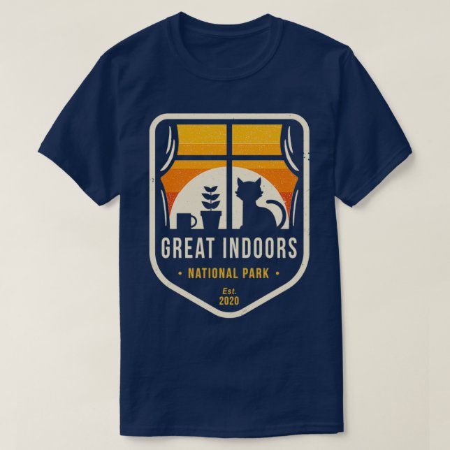 Camiseta Great Indoors National Park  (Frente do Design)