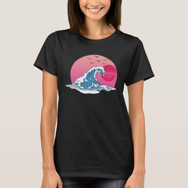 Camiseta Great Retro Waves (Frente)