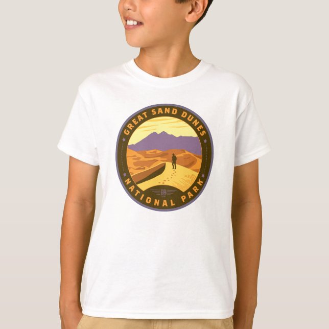 Camiseta Great Sand Dunes National Park (Frente)