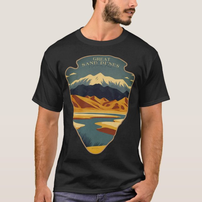 Camiseta Great Sand Dunes National Park (Frente)