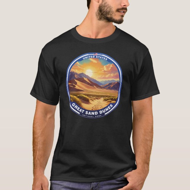 Camiseta GREAT SAND DUNES National Park USA (Frente)