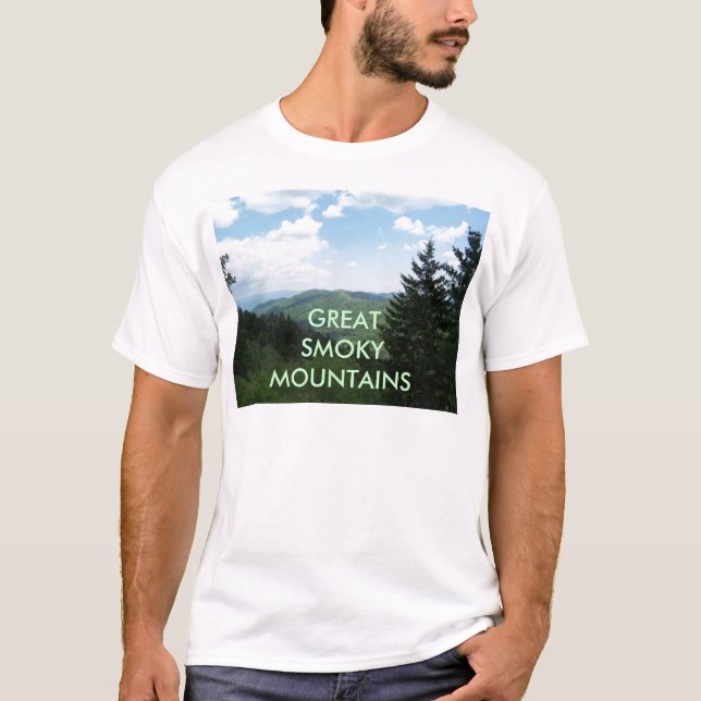 Camiseta Great Smoky Mountains (Frente)