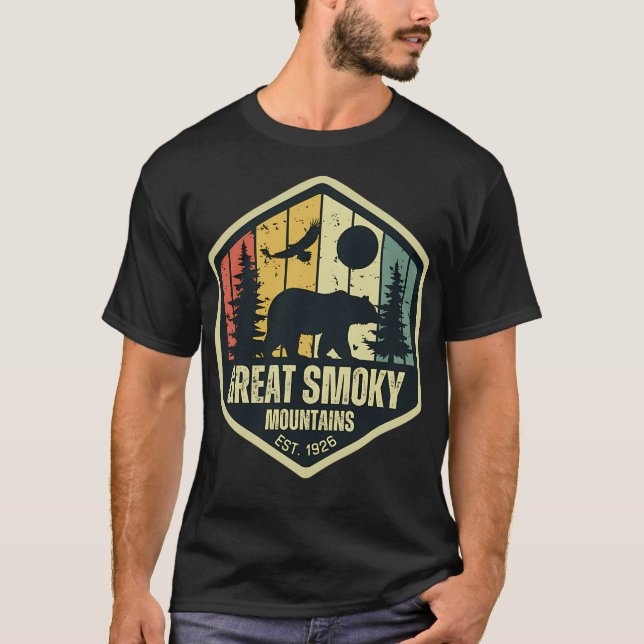 Camiseta Great Smoky Mountains National Park Active (Frente)