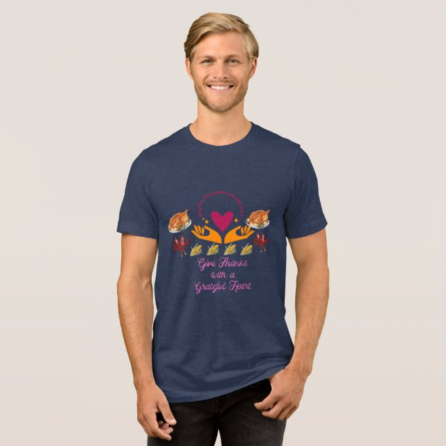 Camiseta Great thanks giving day (Frente Completa)
