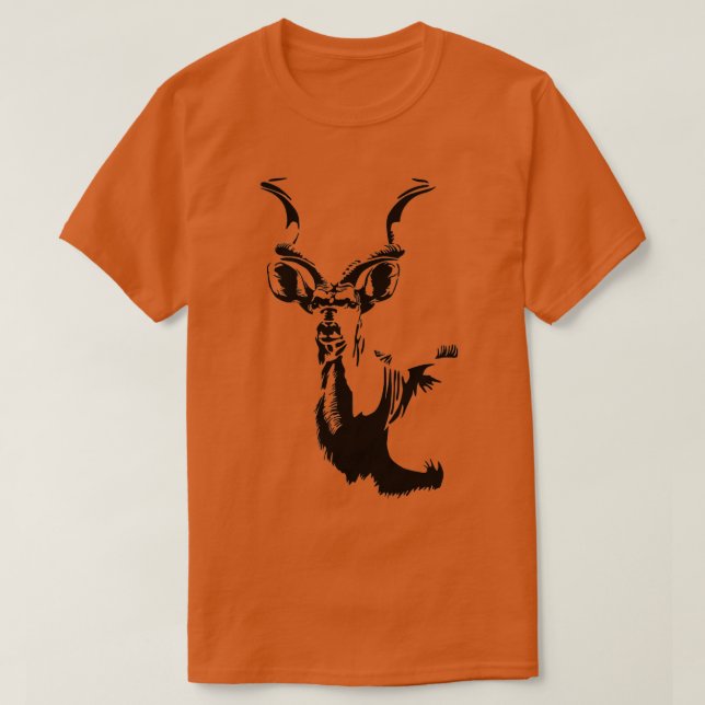 Camiseta Greater Kudu (Frente do Design)