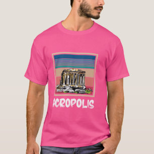 Camiseta Grécia Acrópole Cidade Grega Ruína Atenas Partenon
