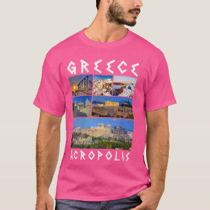 Camiseta Grécia Acrópolis - Souvenir Grego
