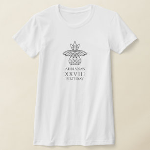 Camiseta Grécia antiga ou Festa de aniversário temática Rom