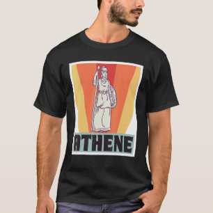 Camiseta Grécia Athene Deus mitologia grega Grécia antiga