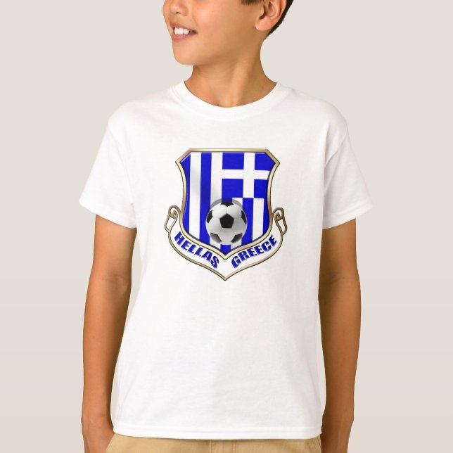 Camiseta Grécia - crachá Hellas (Frente)
