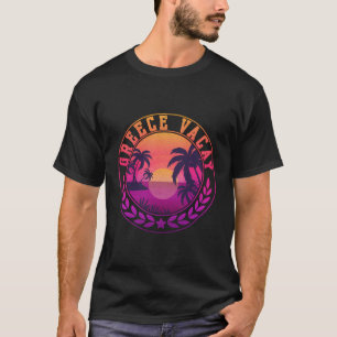 Camiseta Grécia da Acrópole grega dos Balcãs Atenas Corfu A