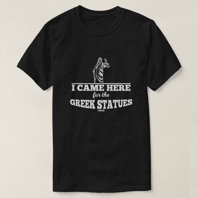 Camiseta Grécia do Museu de História da Ciência (Frente do Design)