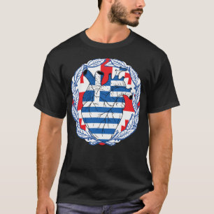 Camiseta Grécia Grega da Independência da Geórgia