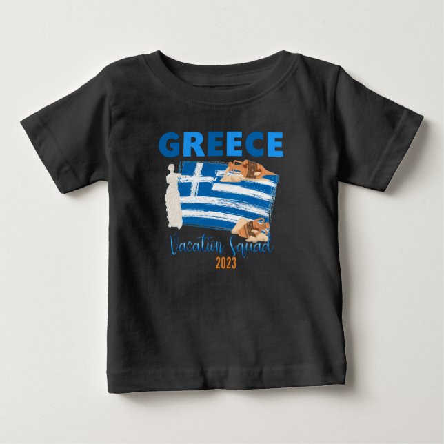 Camiseta Grécia Grega Vacinação Grega Correspondência do Gr (Frente)