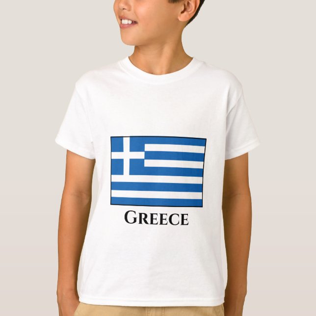 Camiseta Grécia (grego) (Frente)