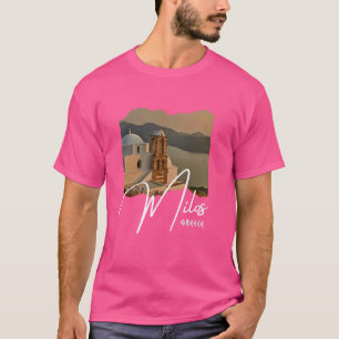 Camiseta Grécia Milos Island Grécia Milos