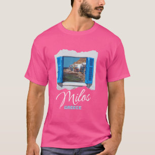 Camiseta Grécia Milos Island Grécia Milos