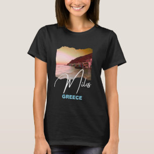 Camiseta Grécia Milos Souvenir Grécia Milos
