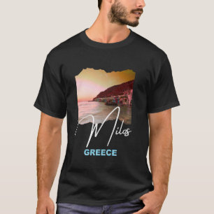 Camiseta Grécia Milos Souvenir Grécia Milos