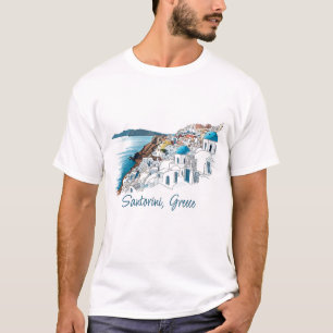 Camiseta Grécia Santorini