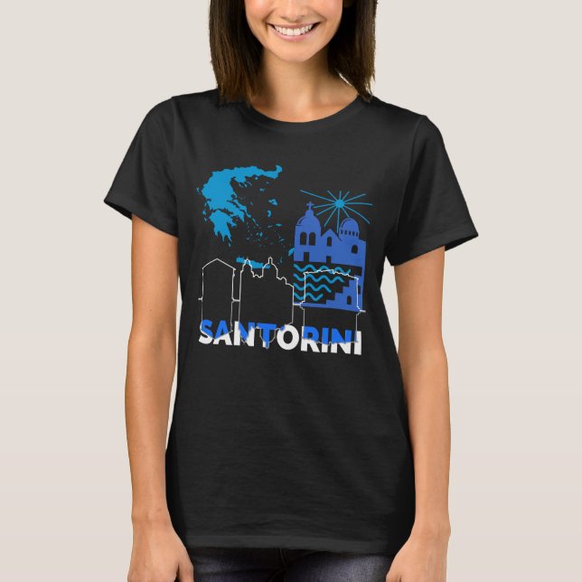 Camiseta Grécia Santorini.b (Frente)
