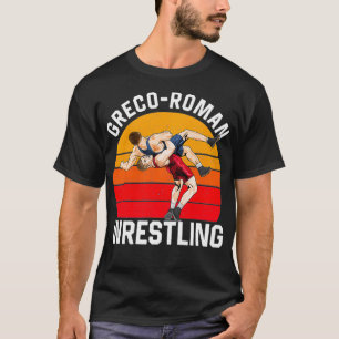 Camiseta Greco Roman Luta Freestyle Wrestler Training