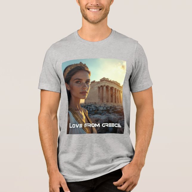 CAMISETA GREECE - ACROPOLIS (Frente)
