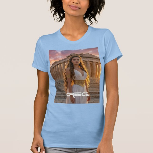 CAMISETA GREECE - ACROPOLIS (Frente)