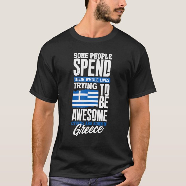 Camiseta Greece Greek Greece Flag   Quote (Frente)