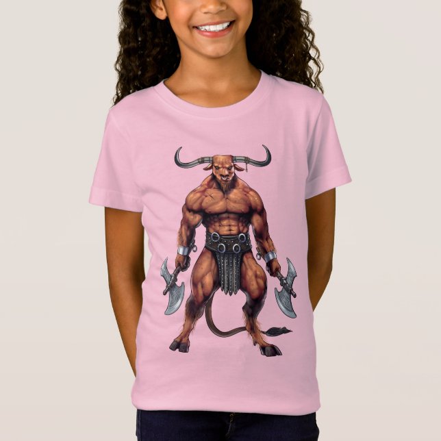 Camiseta Greek Mythology Minotaur (Frente)
