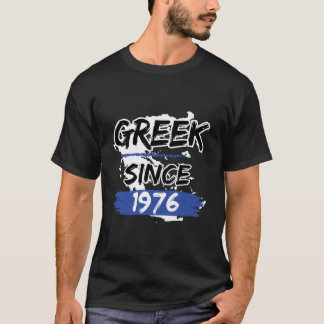 Camiseta Greek Since 1976 Greece Map Greek