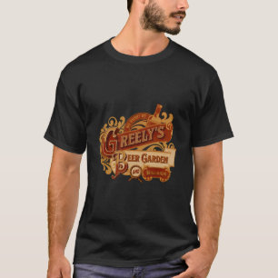 Camiseta Greely'S Beer Garden Billiards Western Movie