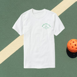 Camiseta Green Après PKBL Club Crest Pickleball Men
